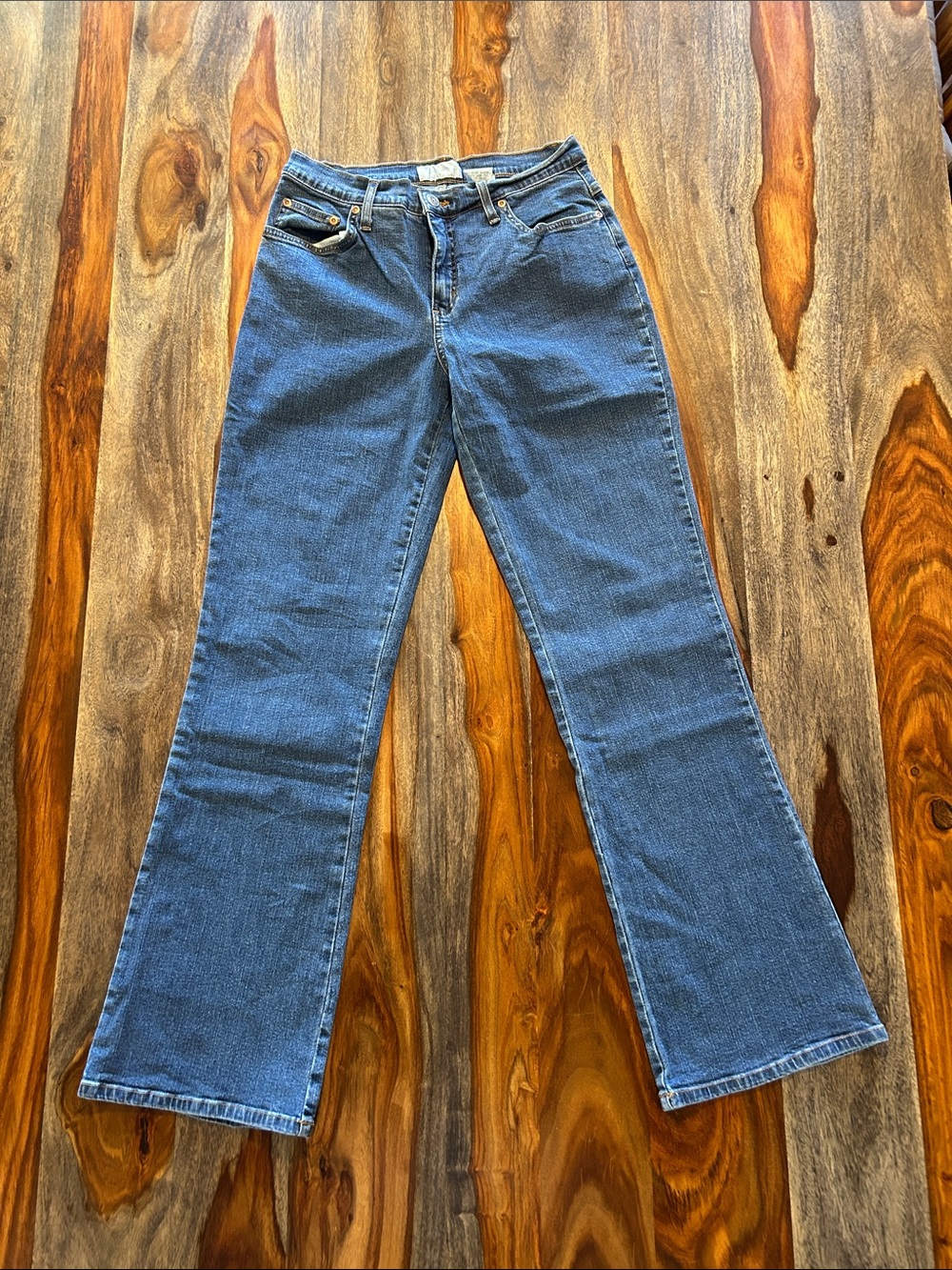 Soft Surroundings Women's Blue Flare Jeans